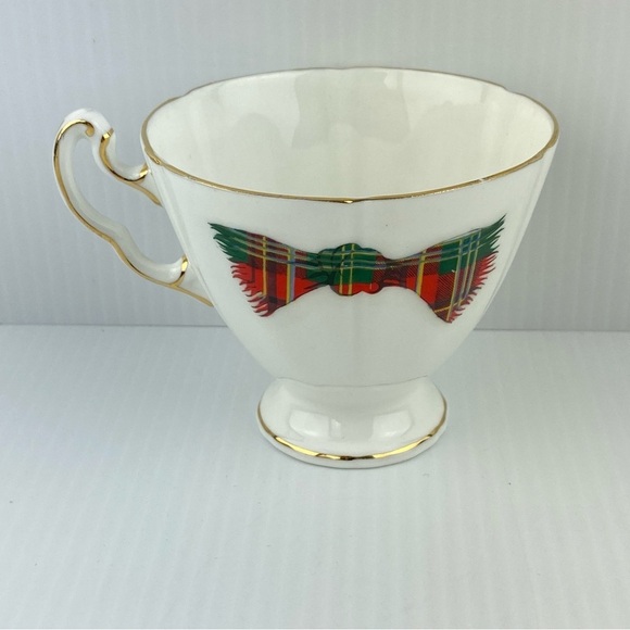 Adderley New Brunswick Tartan China Cup Fine Bone China - Picture 3 of 6